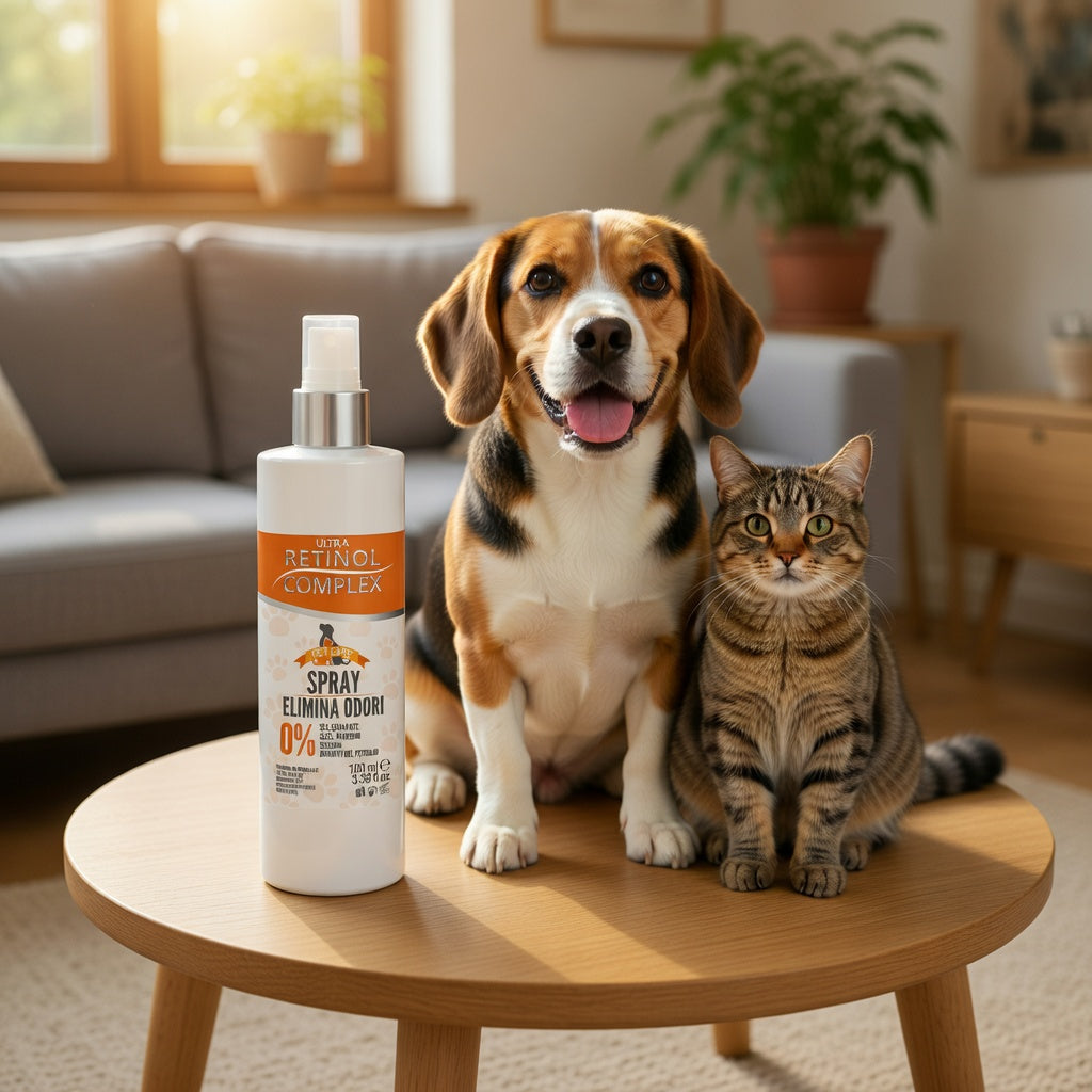 Spray Eliminador de Odores para Pets 100 ml - Retinol Complex
