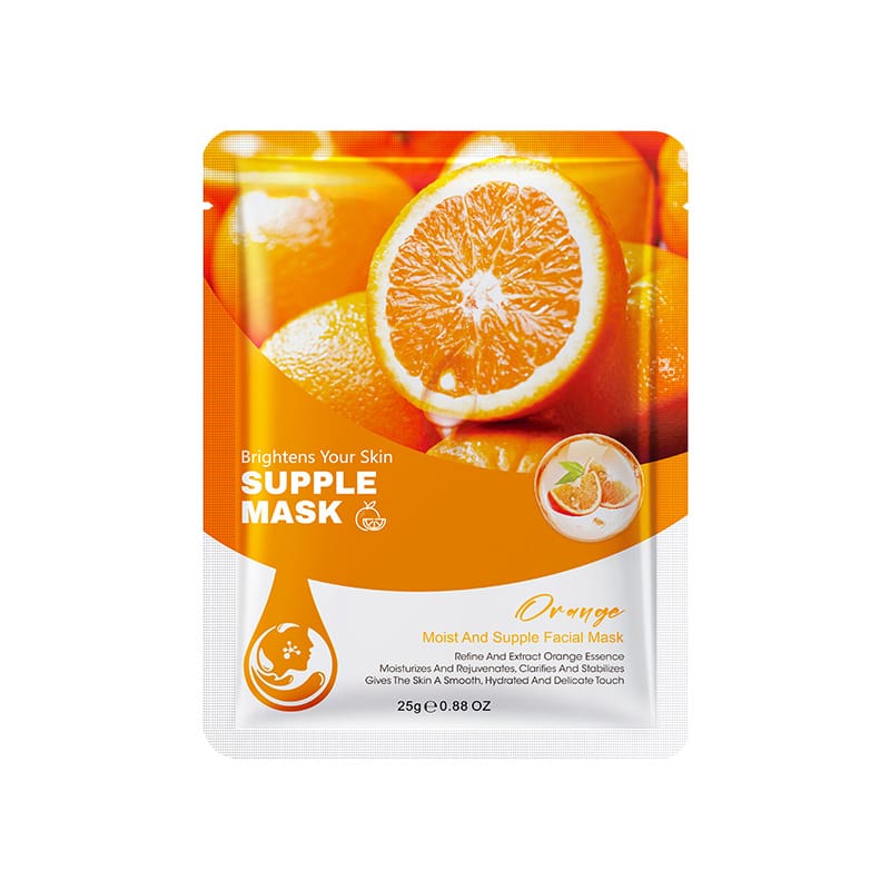 Máscara Facial Iluminadora de Laranja