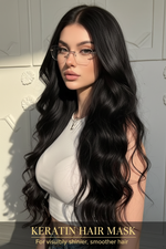 Keratin Hair Mask - Ênfase no Cabelo Natural